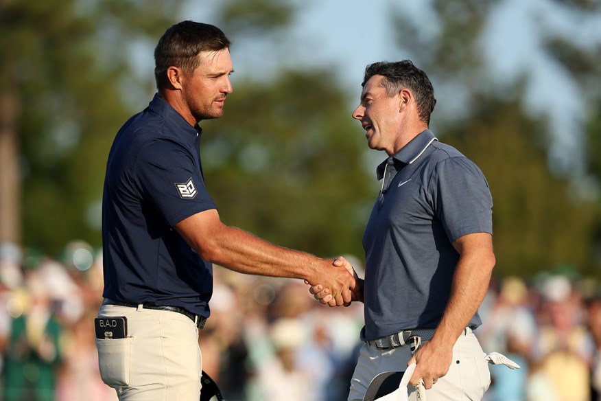 Bryson DeChambeau and Rory McIlroy are two favorites to win the PGA Championship at Quail Hollow