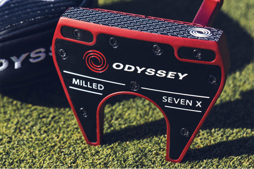 The Odyssey Red Seven X putter retails for £429.
