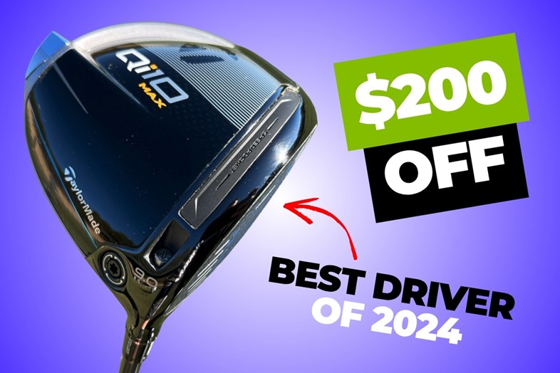 Save $200 on the TaylorMade Qi10 MAX, the best golf driver of 2024!