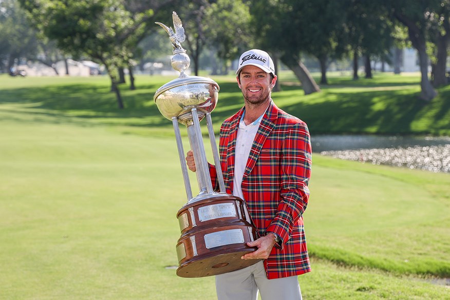 Davis Riley won the 2024 Charles Schwab Challenge