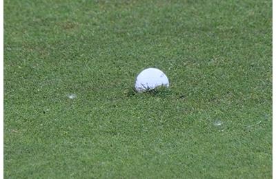 Shane Lowry didn't get relief from this plugged lie at the PGA Championship.