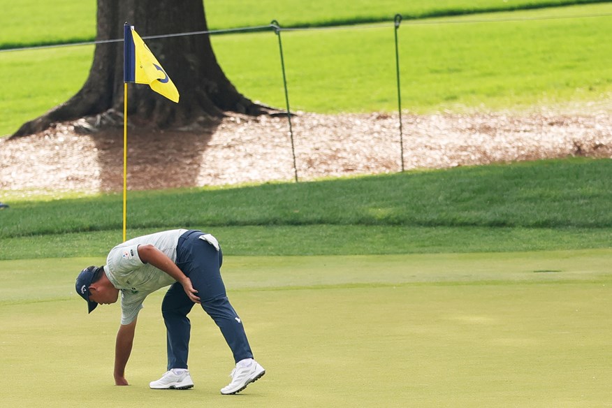 Si Woo Kim notched a record-breaking hole-in-one during the PGA Championship.