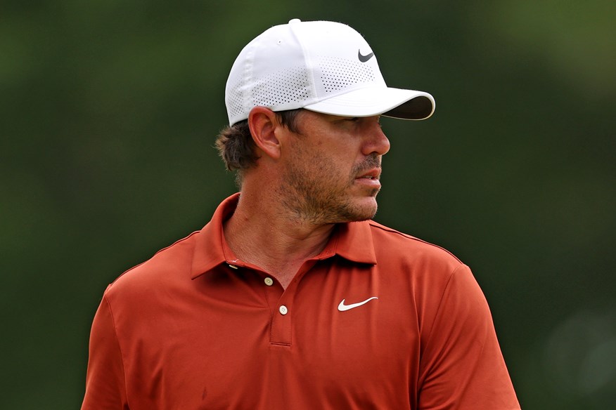 Brooks Koepka wasn't happy with a heckler at Quail Hollow during the 2025 PGA Championship.