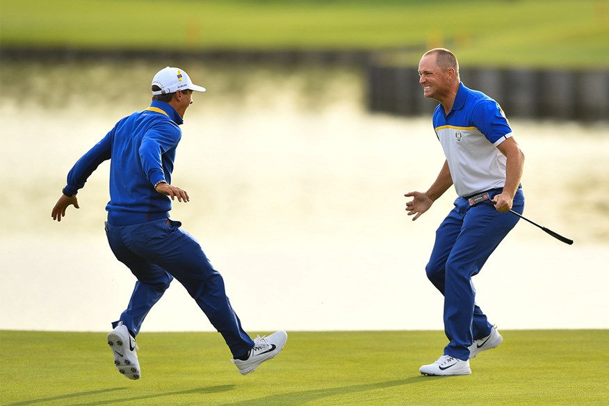 Alex Noren beat Bryson DeChambeau in the 2018 Ryder Cup singles with an outrageous putt