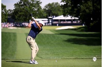 Scottie Scheffler was forced to change his driver head before the PGA Championship.