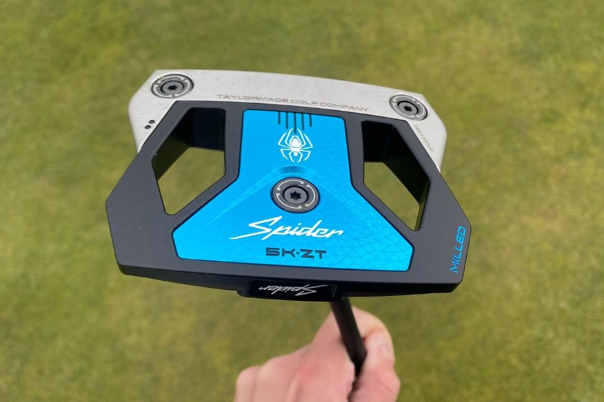 The TaylorMade Spider ZT has three strateigcally placedd TSS triangulating weights that make this putter zero-torque