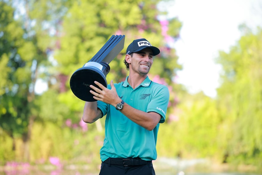 Joaquin Niemann won the winner’s share of the LIV Golf Virginia prize money.