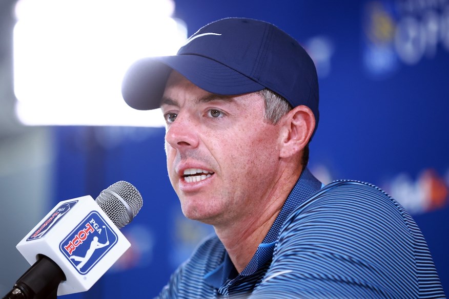 Rory McIlroy says he was 'pissed off' after new broke about his non-conforming driver at the PGA Championship.
