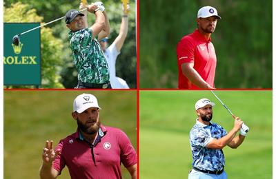 LIV Golf stars at the 2025 US Open