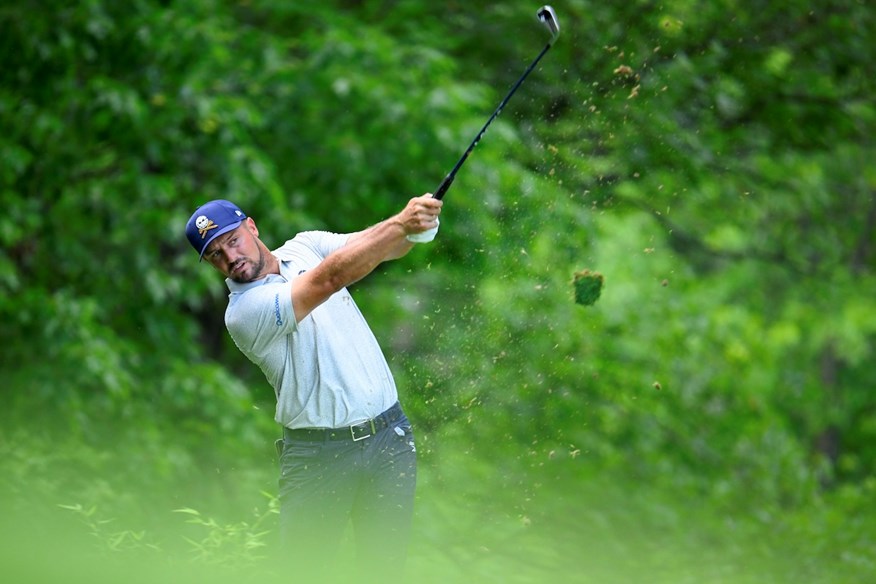 Bryson DeChambeau has put his bespoke LA Golf irons in play.