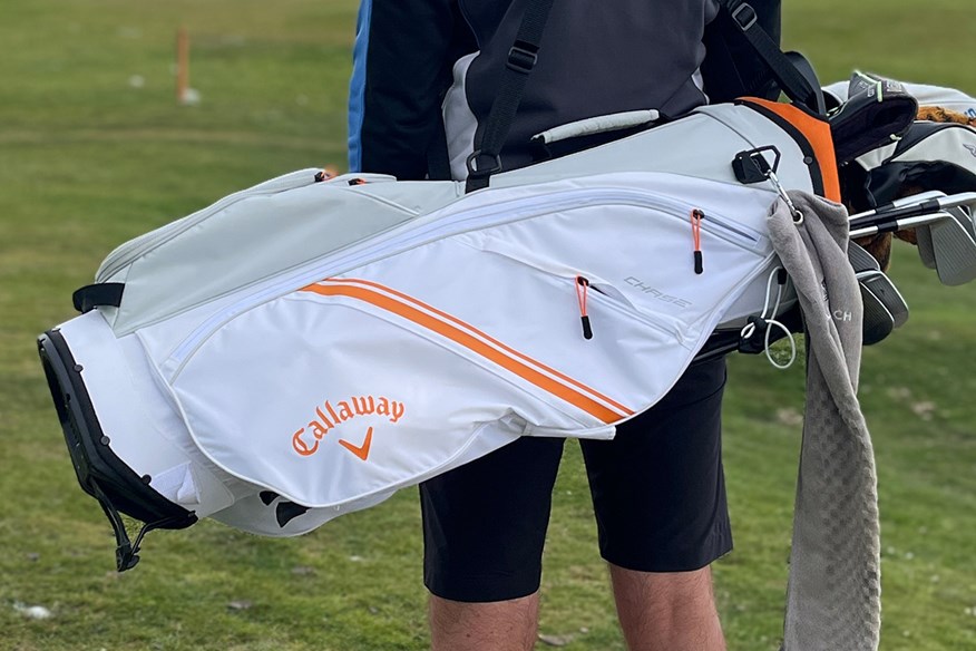 Testing the Callaway Chase golf bag
