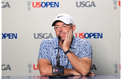 Rory McIlroy revealed he'd shot a very high score during US Open practice at Oakmont.
