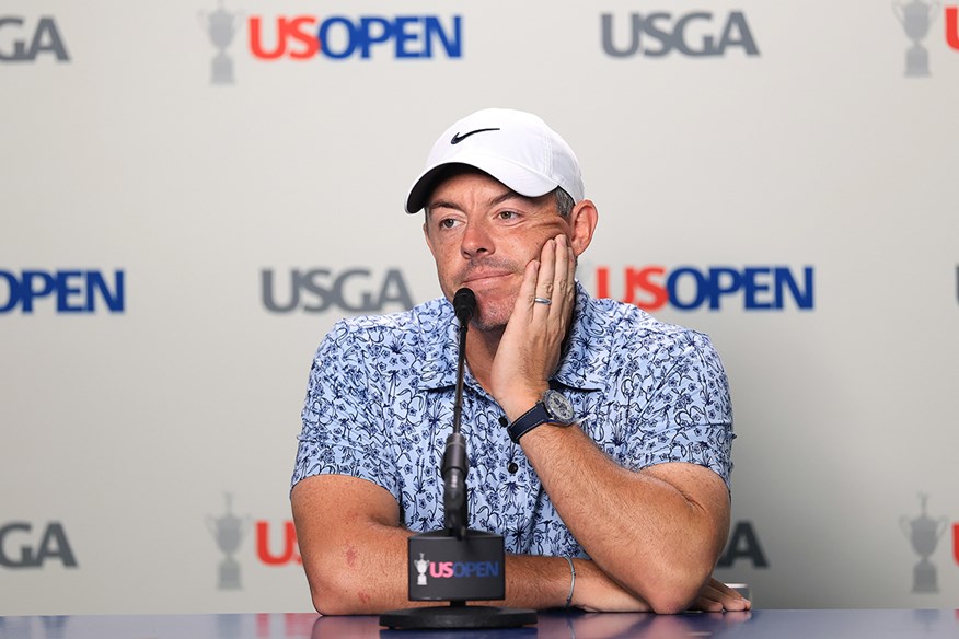 Rory McIlroy revealed he'd shot a very high score during US Open practice at Oakmont.