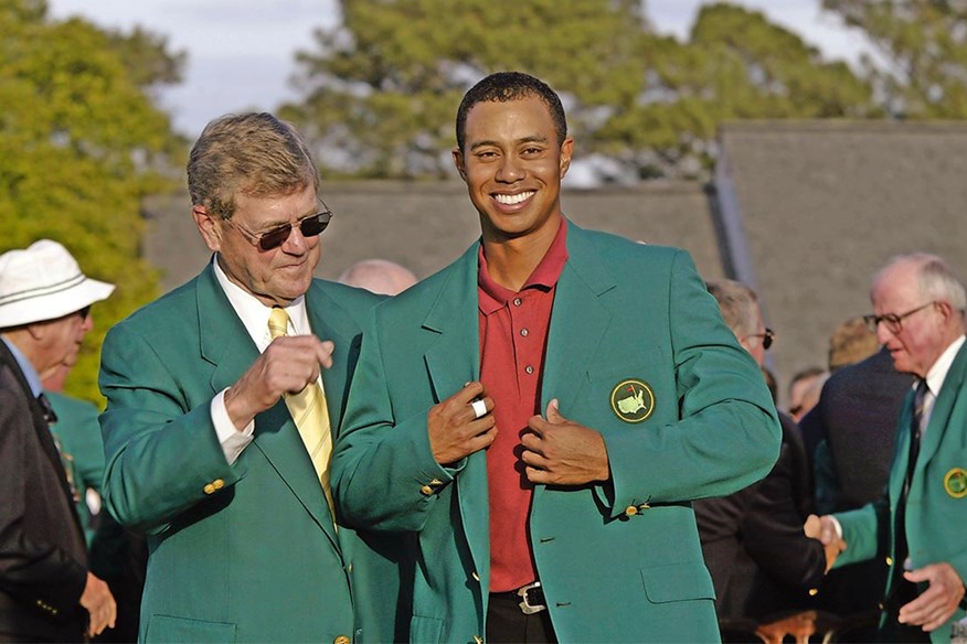 Tiger Woods won the 2002 Masters
