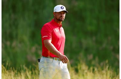 Bryson DeChambeau was caught up in a bizarre rules situation at the US Open.
