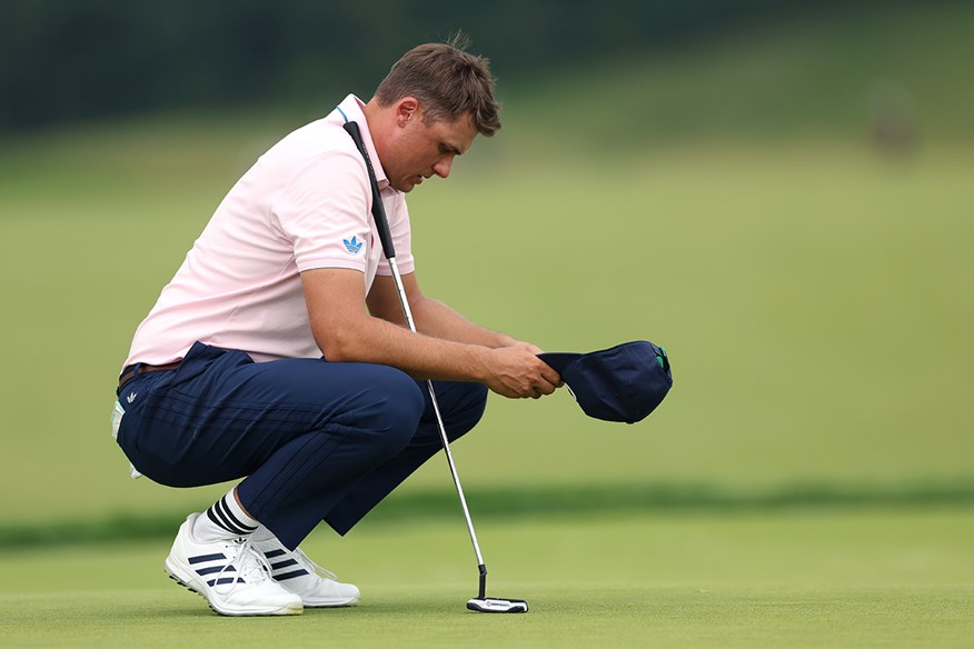 Ludvig Aberg missed his second consecutive major cut.