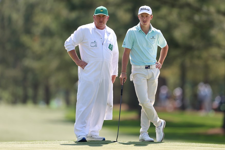 Justin Hastings made his major debut at the 2025 Masters
