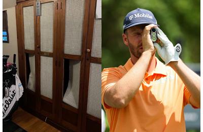 Images of the Oakmont locker room damage at the US Open have been shared on social media.