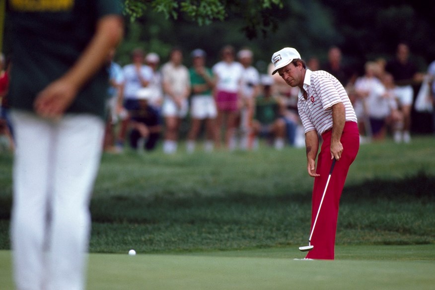 Larry Nelson won the first of the US Open Monday finishes in '83.