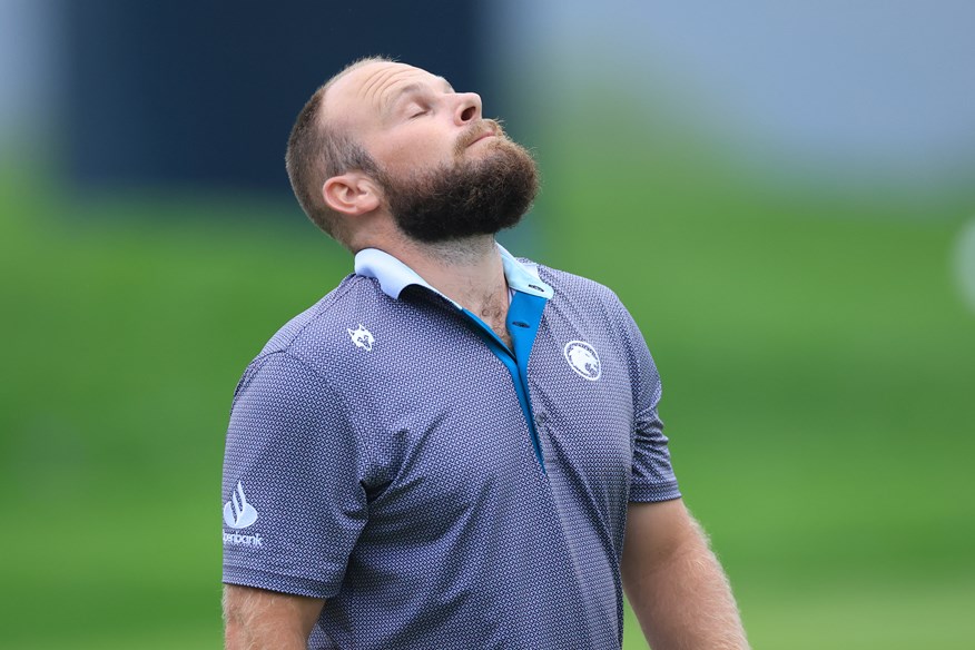 Tyrrell Hatton wasn't happy with the finish to his US Open challenge