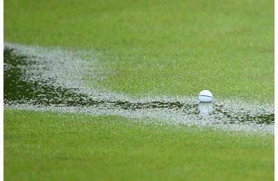 What are the standing water rules in golf?