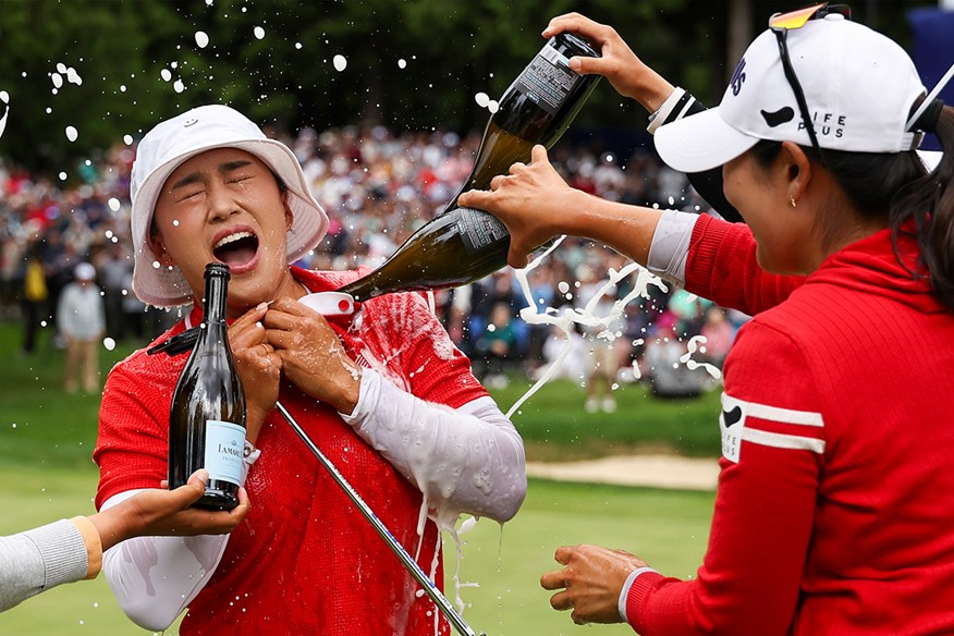 Who will take home the lion's share of the KPMG Women's PGA Championship prize money?