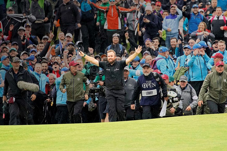 Shane Lowry at Royal Portrush in 2019