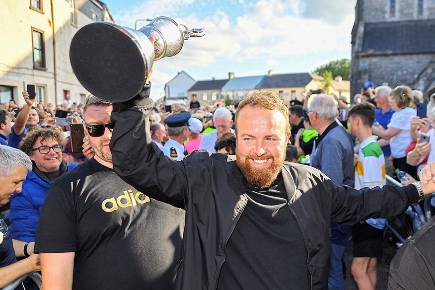 Shane Lowry with the Claret Jug in 2019