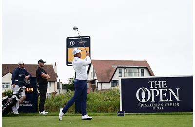 Sam Horsfield was disqualified from Open Final Qualifying after just nine holes.