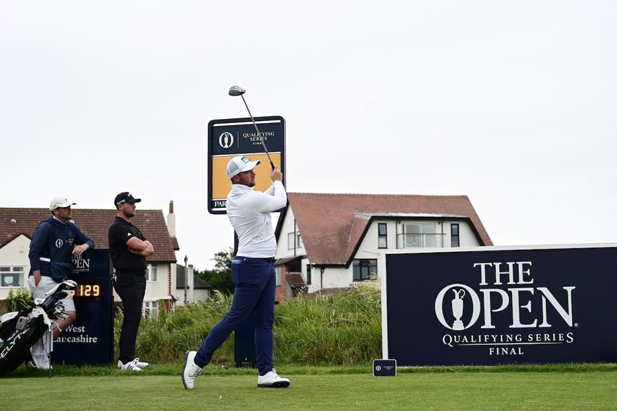 Sam Horsfield was disqualified from Open Final Qualifying after just nine holes.
