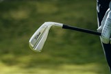 The Titleist U505 driving iron is a wider body that offers more forgiveness, ball speed, and height