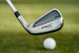 The Titleist T150 iron features a muscle channel from the 3-iron to the 7-iron
