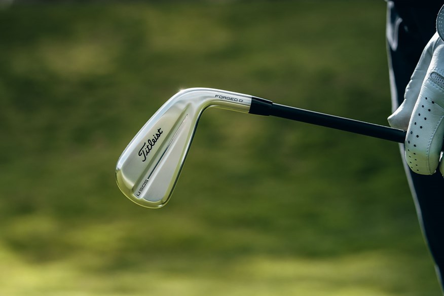 The Titleist U505 driving iron is a wider body that offers more forgiveness, ball speed, and height
