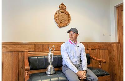 Rory McIlroy with the Claret Jug