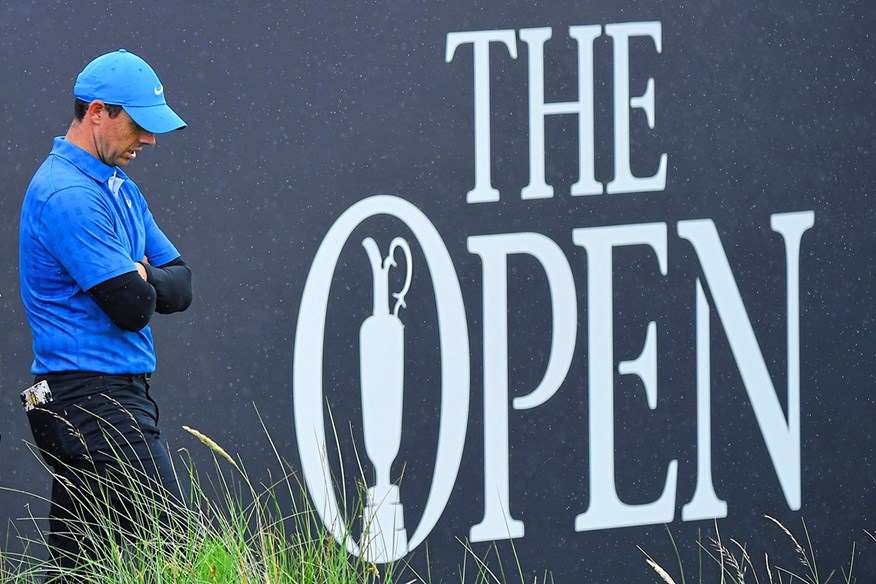 Rory McIlroy at The Open in 2019