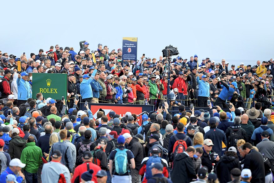 Rory McIlroy at The Open in 2019