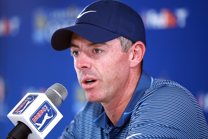 Rory McIlroy has been a central figure in the ongoing standoff between the game's biggest stars and the golf media.