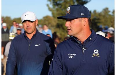 Brooks Koepka and Bryson DeChambeau have been central to speculation about a return to the PGA Tour - but Lucas Glover doesn't want them back.
