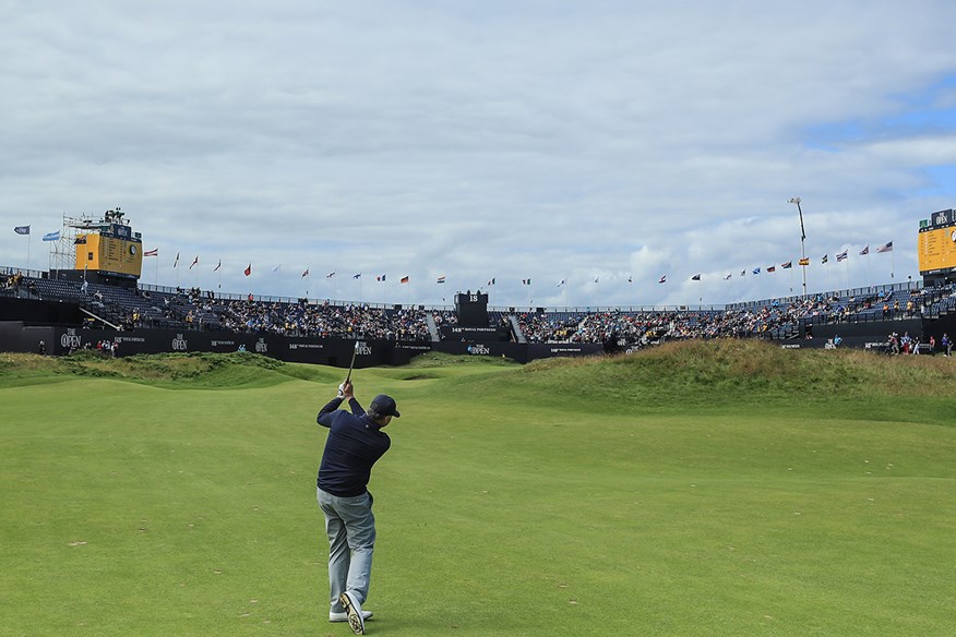 Gary McNeill broke 80 on both his rounds at the 2019 Open.