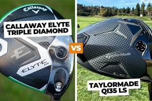Callaway Elyte Triple Diamond vs. TaylorMade Qi35 LS.