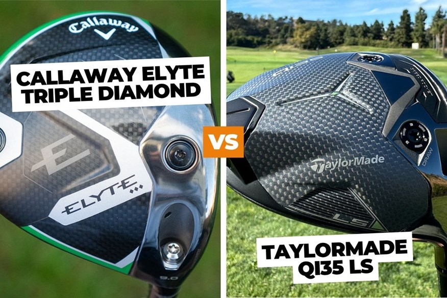 Callaway Elyte Triple Diamond vs. TaylorMade Qi35 LS.