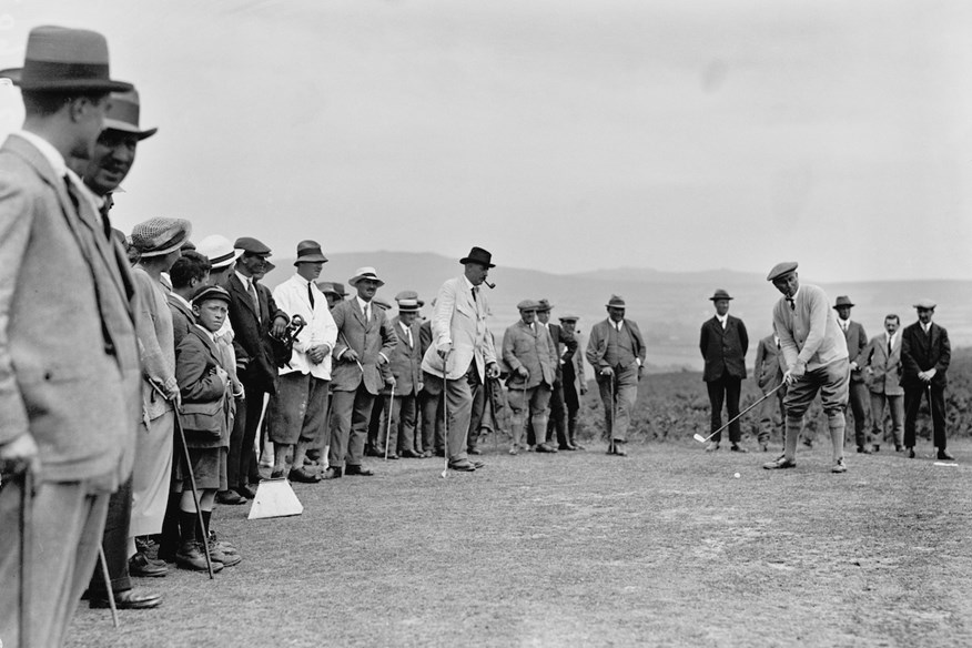 Harry Vardon's ball from the 1900 US Open has become the most expensive golf ball in history.