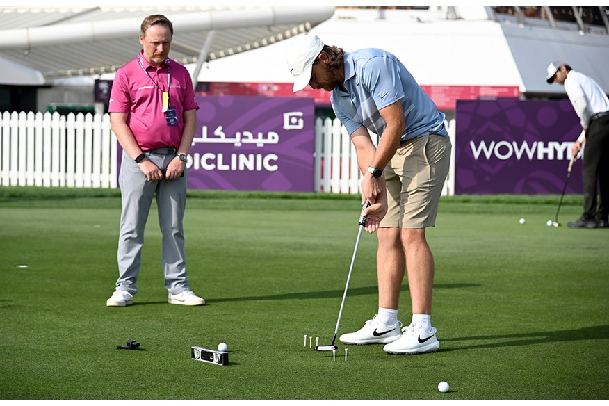 Tommy Fleetwood relies on the expertise of famed putting coach Phil Kenyon.
