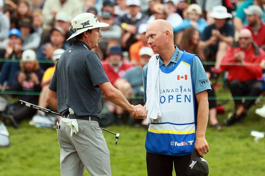 Joel Dahmen and Geno Bonnalie were one of the more popular player-caddie partnerships on the PGA Tour.