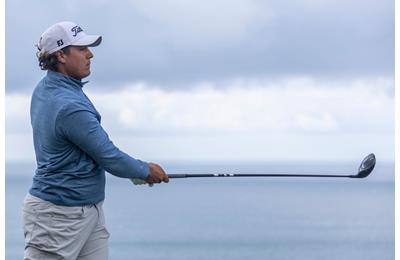 Aldrich Potgieter dominates the PGA Tour in ball speed and driving distance.