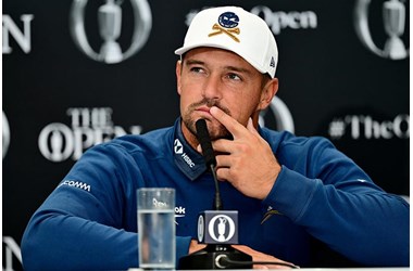 Bryson DeChambeau says he is still trying to figure out links golf.
