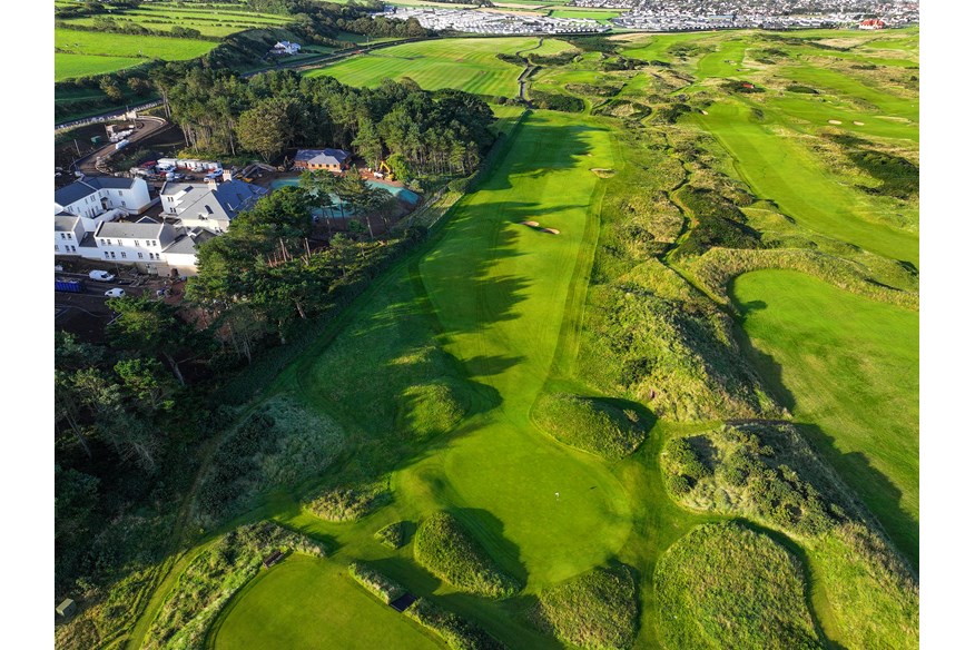 The 4th hole at Royal Portrush plays the hardest on the course for amateurs.