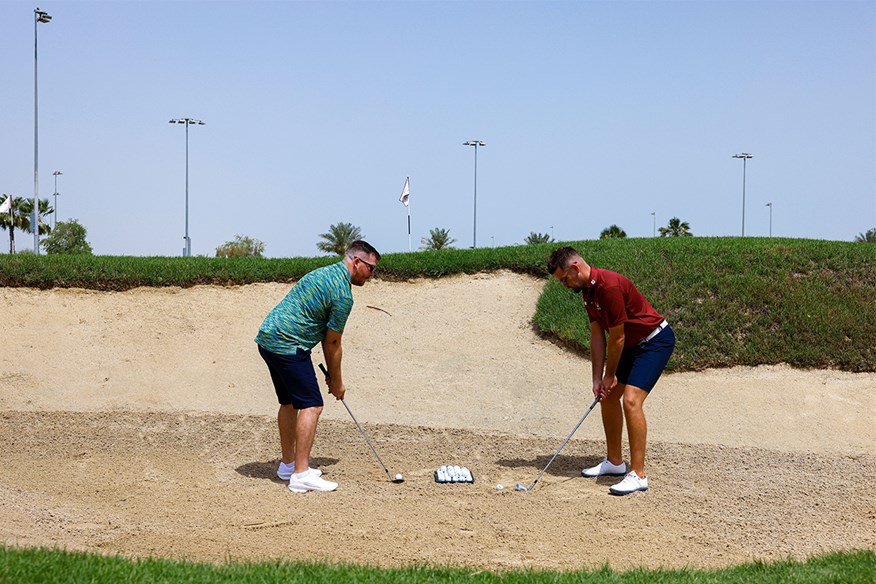The Yas Links practice facilities cover ever aspect of player development