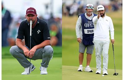 Marc Leishman hit out at slow play in The Open as JJ Spaun received a warning.