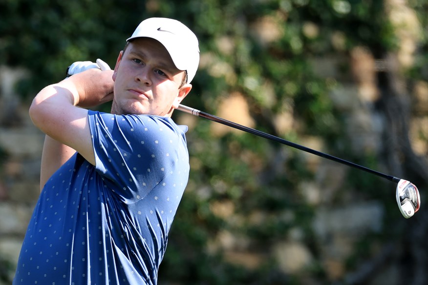 Bob MacIntyre gaming a TaylorMade Aeroburner fairway wood